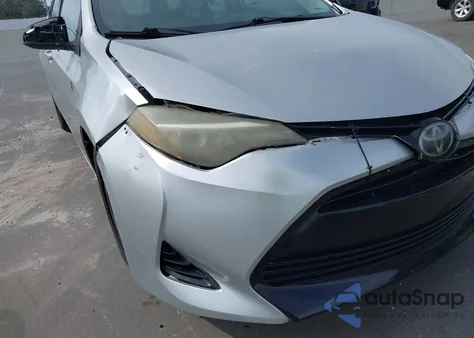 2017 Toyota Corolla Le z USA, uszkodzony, nr VIN 2T1BURHE9HC863687